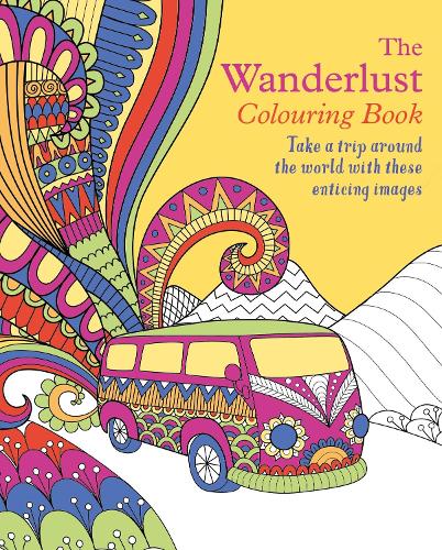 Бумажная книга «The Wanderlust Colouring Book: Take a trip around the world with these enticing images», автор Танси Уиллоу - фото №1