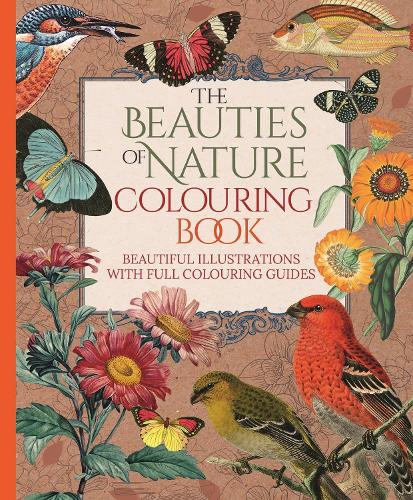 Бумажная книга «The Beauties of Nature Colouring Book: Beautiful Illustrations with Full Colouring Guides», автор Танси Уиллоу - фото №1
