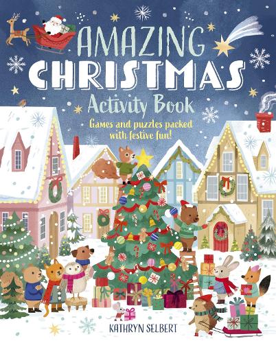 [object Object] «Amazing Christmas Activity Book: Games and Puzzles Packed with Festive Fun!», автор Виолетта Пето - фото №1