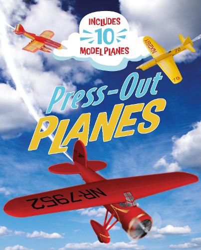 Бумажная книга «Press-Out Planes: Includes 10 Model Planes», автор Клэр Бэмптон - фото №1