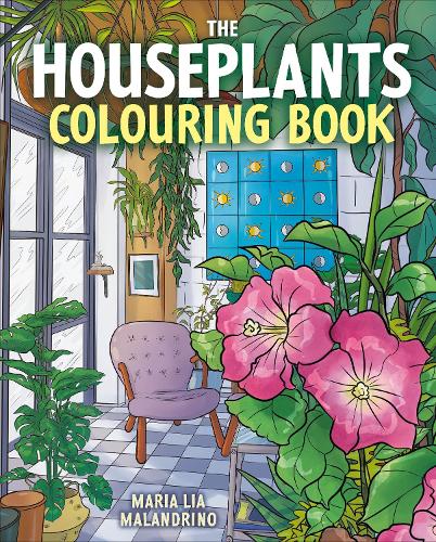 Бумажная книга «The Houseplants Colouring Book», автор Мария Лиа Маландрино - фото №1
