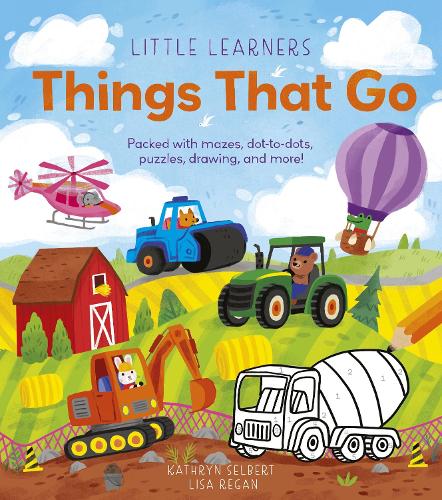 [object Object] «Little Learners: Things That Go: Packed with mazes, dot-to-dots, puzzles, drawings, and more!», автор Лайза Ріган - фото №1