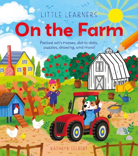 [object Object] «Little Learners: On the Farm: Packed with Mazes, Dot-to-Dots, Puzzles, Drawing, and More!», автор Лайза Риган - фото №1