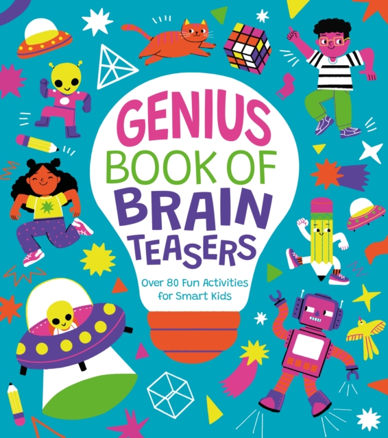 Бумажная книга «Genius Book of Brain Teasers», автор Лайза Риган - фото №1