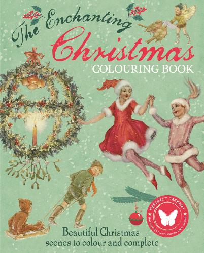 Бумажная книга «The Enchanting Christmas Colouring Book: Beautiful Christmas scenes to colour and complete», автор Маргарет Таррант - фото №1