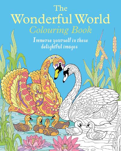 Бумажная книга «The Wonderful World Colouring Book: Immerse yourself in these delightful images», автор Танси Уиллоу - фото №1