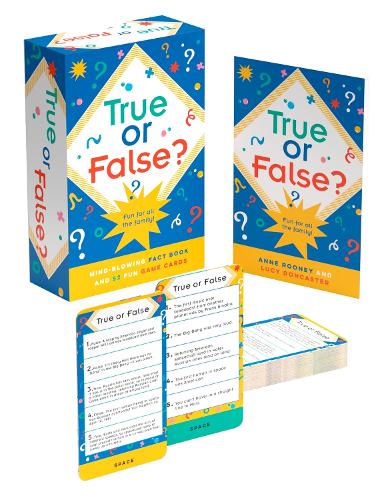 [object Object] «True or False?: Mind-Blowing 128-page Fact Book and 52 Fun Game Cards», авторов Анна Руни, Люси Донкастер - фото №1