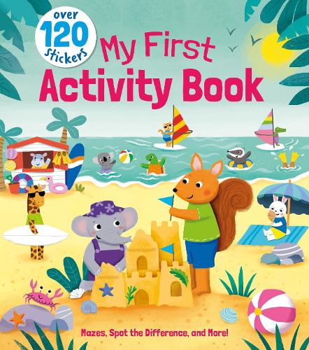[object Object] «My First Activity Book: Mazes, Spot the Difference, and More! - Over 120 Stickers», автор Лайза Риган - фото №1