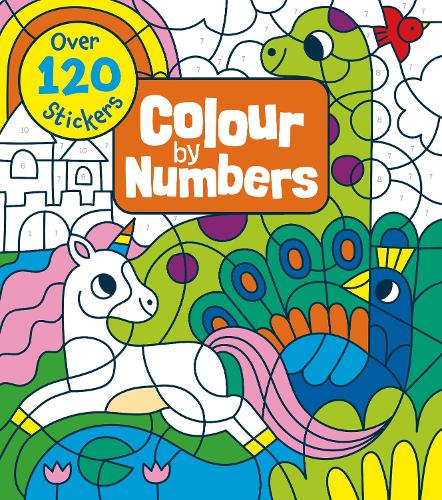 Паперова книга «Colour by Numbers: Over 120 Stickers» - фото №1
