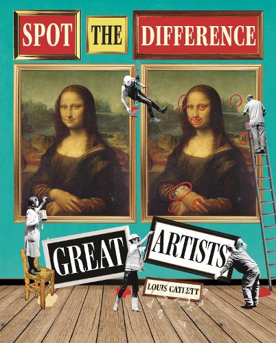 Бумажная книга «Great Artists: Spot the Difference» - фото №1