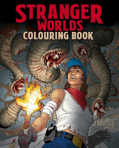 Бумажная книга «Stranger Worlds Colouring Book», автор Сантьяго Калле - фото №1