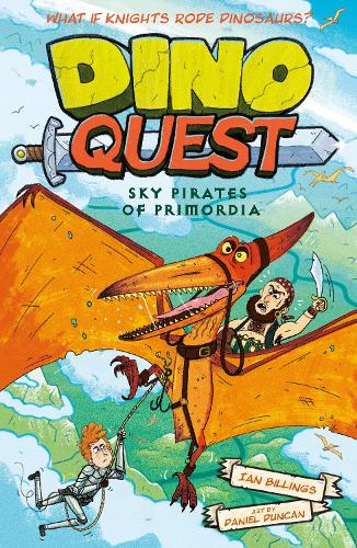 Бумажная книга «Dino Quest: Sky Pirates of Primordia», автор Ян Биллингс - фото №1