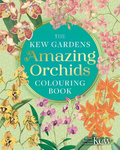 Бумажная книга «The Kew Gardens Amazing Orchids Colouring Book» - фото №1