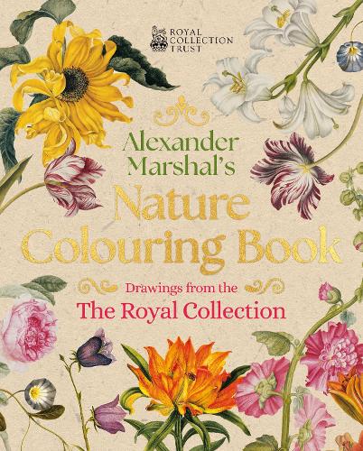 Бумажная книга «Alexander Marshal's Nature Colouring Book: Drawings from the Royal Collection», автор Лиззи Престон - фото №1