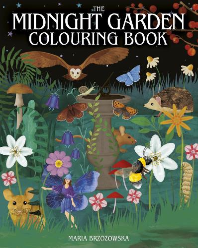 Бумажная книга «The Midnight Garden Colouring Book: Over 45 Enchanting Images», автор Мария Бжозовска - фото №1