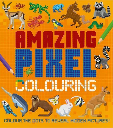 Бумажная книга «Amazing Pixel Colouring: Colour the Dots to Reveal Hidden Pictures!», автор Дэн Крисп - фото №1