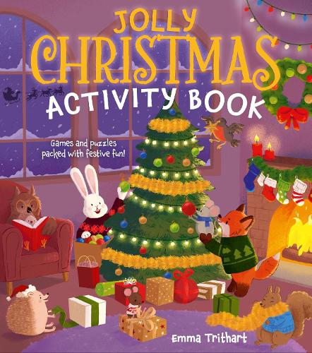 Паперова книга «Jolly Christmas Activity Book: Games & Puzzles Packed with Festive Fun!», автор Віолетта Пето - фото №1