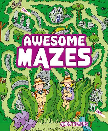 [object Object] «Awesome Mazes: Over 200 Incredible Puzzles to Navigate!», автор Энди Питерс - фото №1