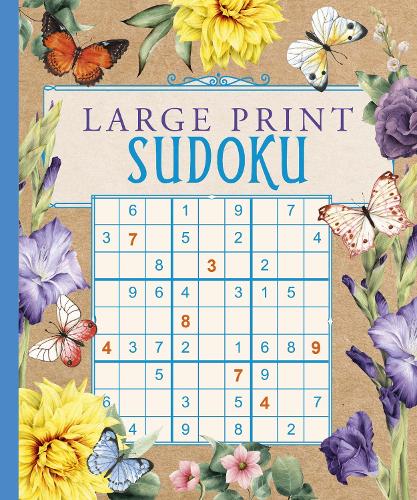 Бумажная книга «Large Print Sudoku», автор Эрик Сондерс - фото №1