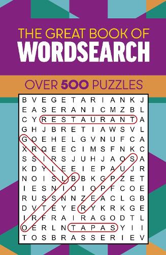 Бумажная книга «The Great Book of Wordsearch: Over 500 Puzzles», автор Эрик Сондерс - фото №1