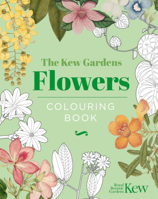 Бумажная книга «The Kew Gardens. Flowers. Colouring Book», автор Королевский ботанический сад Кью - фото №1