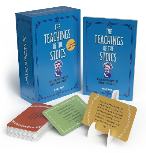 Бумажная книга «The Teachings of the Stoics Book and Card Deck: Includes 128-page Book and 52 Cards», автор Майкл Мур - фото №1