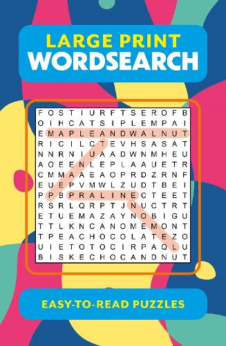 Бумажная книга «Large Print Wordsearch», автор Эрик Сондерс - фото №1