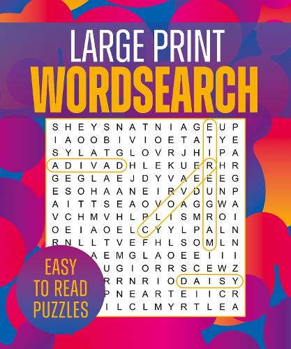 Бумажная книга «Large Print Wordsearch: Over 250 Easy-to-Read Puzzles», автор Эрик Сондерс - фото №1