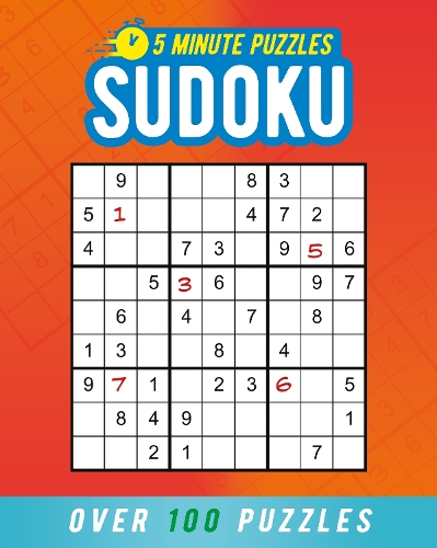 Бумажная книга «5 Minute Puzzles: Sudoku: Over 100 Puzzles», автор Эрик Сондерс - фото №1
