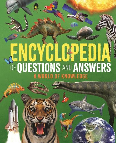 Paper book «Encyclopedia of Questions and Answers: A World of Knowledge», authors Clare Hibbert, Claudia Martín, Felicity Forster, Giles Sparrow, Meriel Lland, Michael Leach - фото №1