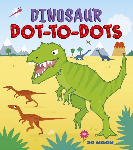 Паперова книга «Dinosaur Dot-to-Dots» - фото №1