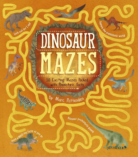 Паперова книга «Dinosaur Mazes», автор Метт Йо - фото №1