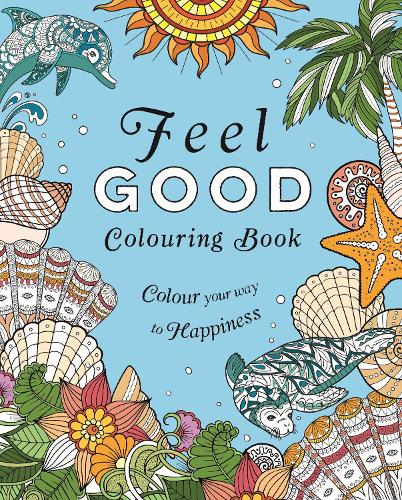 Бумажная книга «Feel-Good Colouring Book: Colour Your Way to Happiness», автор Танси Уиллоу - фото №1