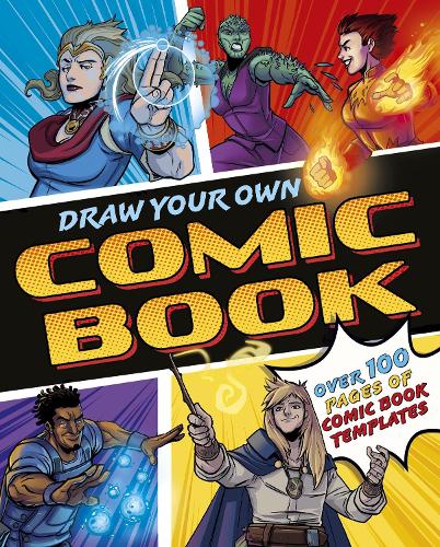 Паперова книга «Draw Your Own Comic Book: Over 100 Pages of Comic Book Templates», автор Вільям Поттер - фото №1
