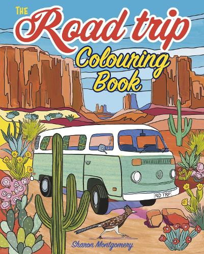 Бумажная книга «The Road Trip Colouring Book: Over 45 Scenic Images», автор Шэрон Монтгомери - фото №1