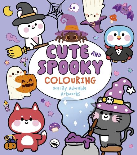 Паперова книга «Cute and Spooky Colouring: Scarily Adorable Artworks», автор Віолетта Пето - фото №1