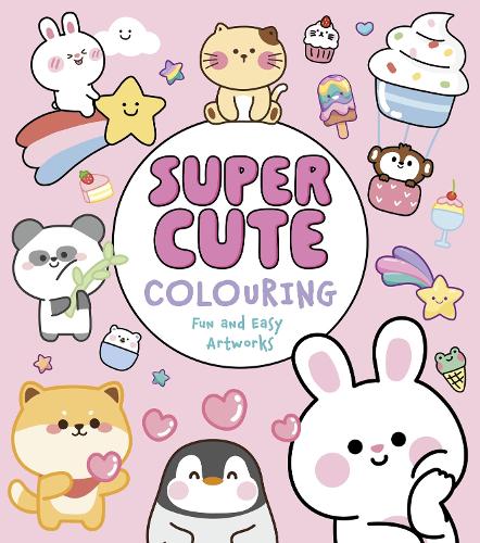 Паперова книга «Super Cute Colouring: Fun and Easy Artworks», автор Віолетта Пето - фото №1