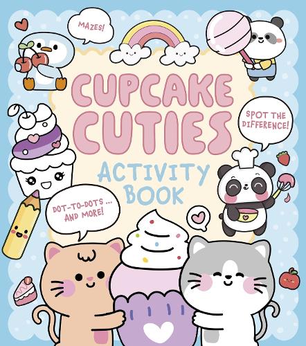 Паперова книга «Cupcake Cuties Activity Book: Mazes, Spot the Difference, Dot-to-Dots... and More!», автор Ем Брюс - фото №1