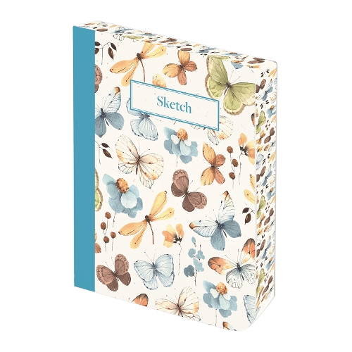 Бумажная книга «Butterflies Sketch Book», автор Arcturus Publishing - фото №1