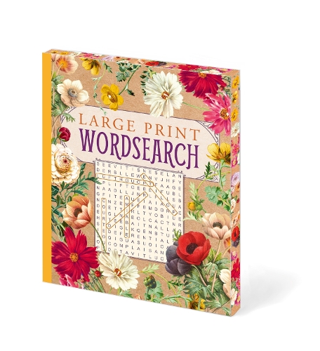 Бумажная книга «Large Print Wordsearch», автор Эрик Сондерс - фото №1
