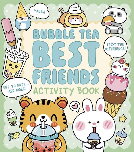 Паперова книга «Bubble Tea Best Friends Activity Book: Mazes, Spot the Difference, Dot-to-Dot, and More!», автор Ем Брюс - фото №1