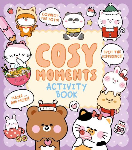 Бумажная книга «Cosy Moments Activity Book: Connect the Dots, Spot the Difference, Mazes ... and More!», автор Эм Брюс - фото №1
