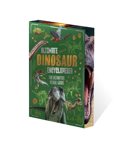 Паперова книга «Ultimate Dinosaur Encyclopedia: The Definitive Visual Guide», авторів Клер Хібберт, Клаудія Мартин, Дугал Діксон - фото №1