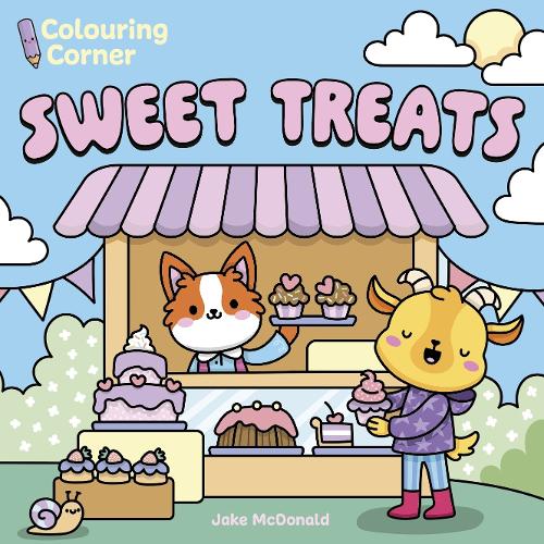 Паперова книга «Colouring Corner: Sweet Treats», автор Джейк Макдональд - фото №1