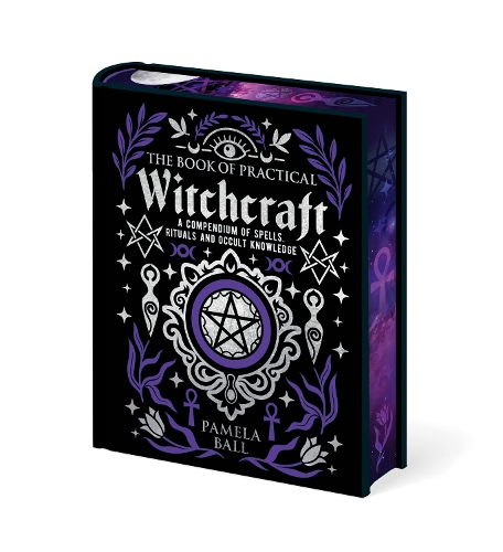 Паперова книга «The Book of Practical Witchcraft: Deluxe Gift Edition with Sprayed Edges», автор Памела Болл - фото №1