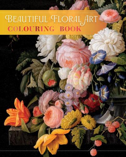 Бумажная книга «Beautiful Floral Art Colouring Book», автор Дэвид Вудрофф - фото №1