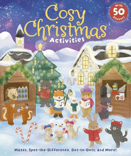 Паперова книга «Cosy Christmas Activity Pad: With 50 Stickers!», автор Віолетта Пето - фото №1