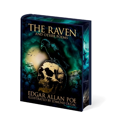 Паперова книга «The Raven & Other Poems of Edgar Allan Poe: Illustrated by Edmund Dulac», автор Едгар Аллан По - фото №1