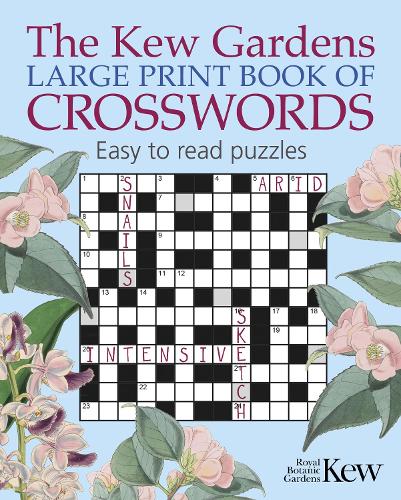 Бумажная книга «The Kew Gardens Large Print Book of Crosswords», автор Эрик Сондерс - фото №1