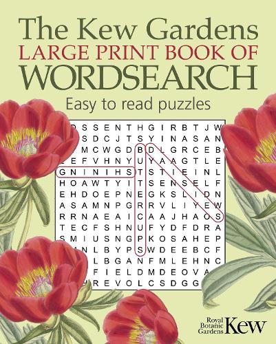 Бумажная книга «The Kew Gardens Large Print Book of Wordsearch», автор Эрик Сондерс - фото №1